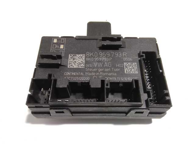 Блок комфорту передніх дверей 8K0959793R VAG