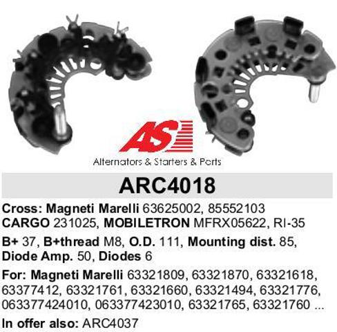 Міст доданий генератора ARC4018 AS-PL