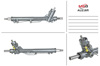 Рульова рейка AU216R MSG Rebuilding