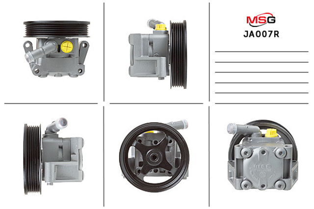 Насос гідропідсилювача механізму кермового управління C2D48857 JAGUAR
