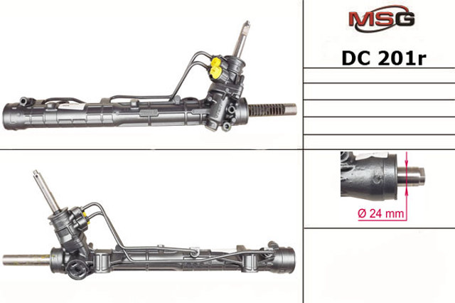 Управління рульове в зборі DC201R MSG Rebuilding
