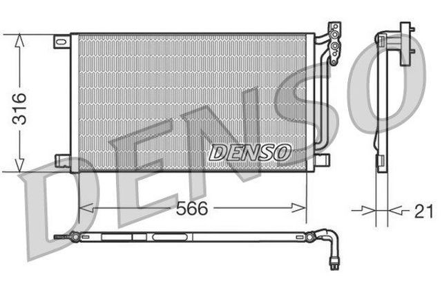Конденсер DCN05003 DENSO