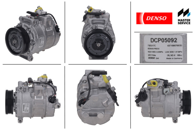 Компресор системи кондиціювання DCP05092 DENSO