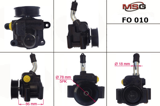 Насос гідравліки FO010 MS GROUP