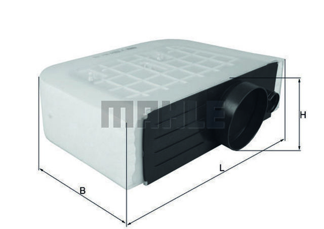 Повітряний фільтр двигуна LX32336 MAHLE