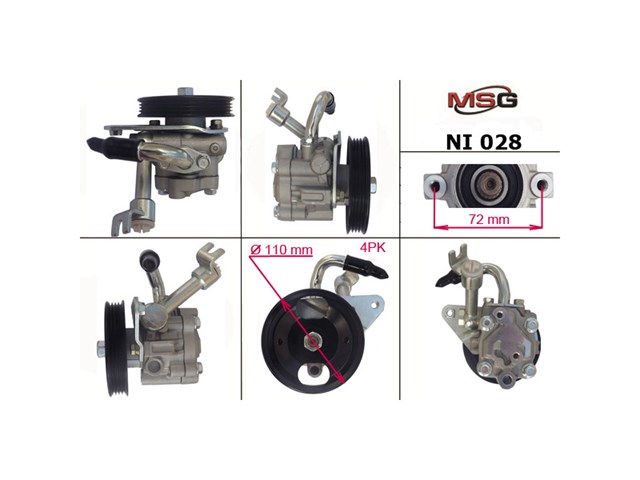 Насос гідравліки NI028 MS GROUP