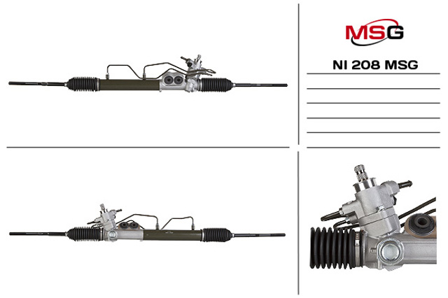 Рейковий рульовий механізм NI208 MS GROUP