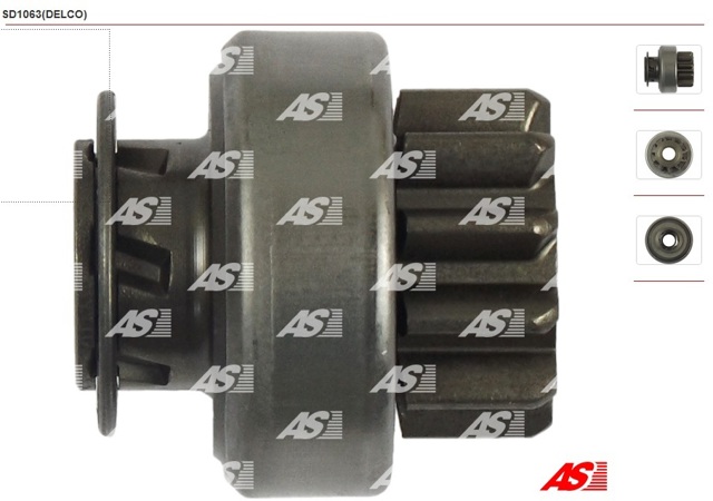 Привід стартера бендикс SD1063 AS-PL