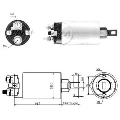 Контактор ZM1895 ZM