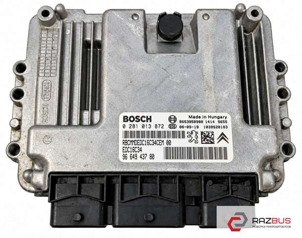 Мізки двигуна 0281013872 PEUGEOT