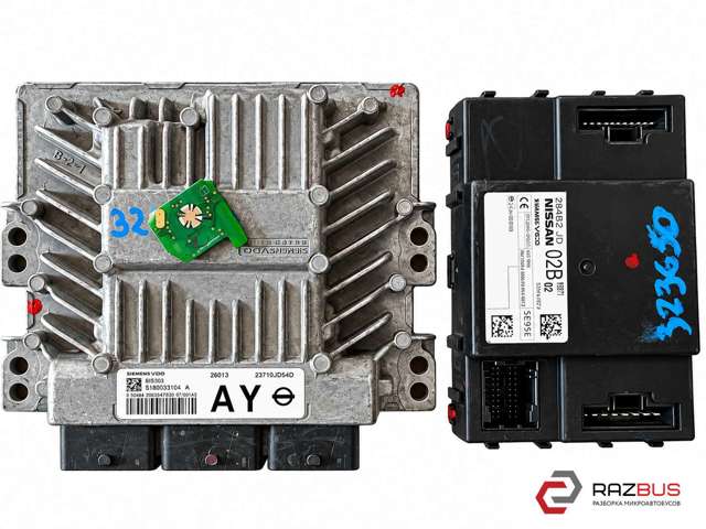 Блок комфорту 284B2JD02B NISSAN