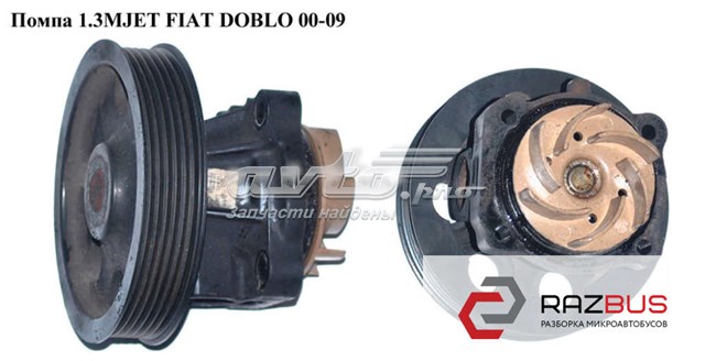 Насос охолоджуючої рідини 46815125 FIAT
