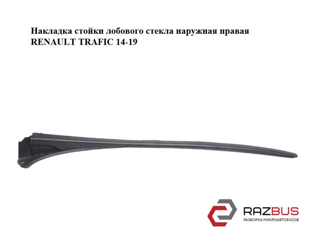 Молдинг вітрового скла правий 727608750R RENAULT