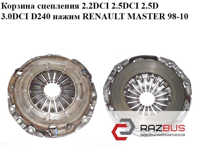 Натискний диск зчеплення 8200046287 RENAULT