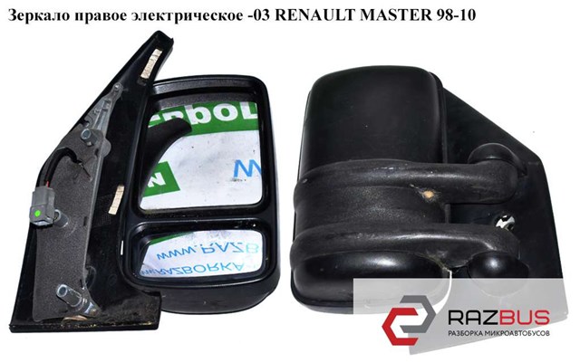 Праве дзеркало заднього виду 8200285565 RENAULT