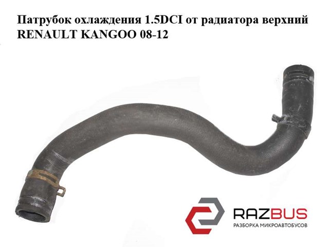 Патрубок охлаждения 1.5dci от радиатора верхний renault kangoo 08-12 (рено канго); 8200795019 8200795019