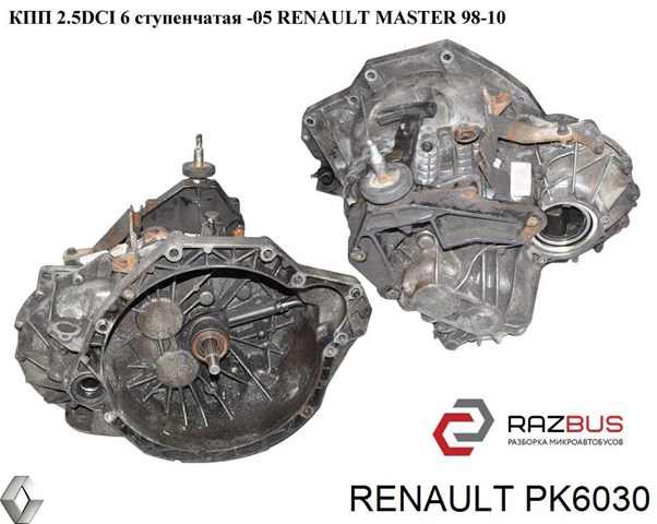 Коробка механіка в зборі Renault Master 2
