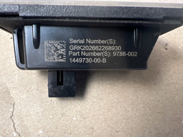 Ліхтар освітлення номерного знака 144973000B TESLA