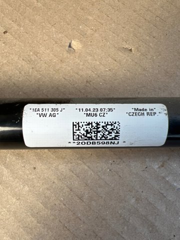Стабілізатор задньої підвіски 1EA511305J VAG