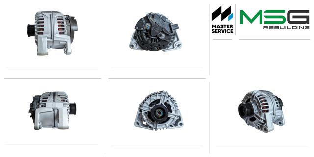 Генератор автомобільний 0124515032 MSG Rebuilding