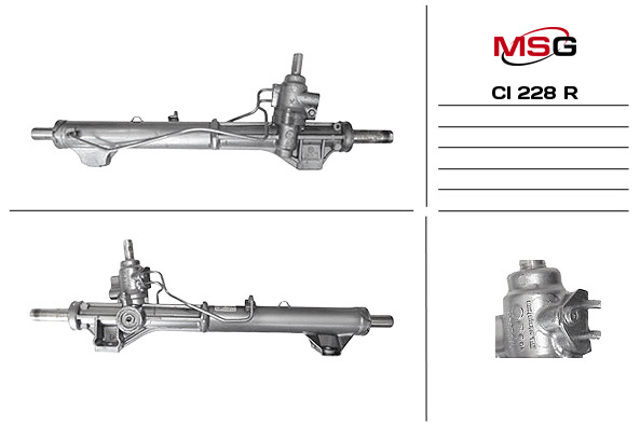 Рульова рейка 1401381680 FIAT
