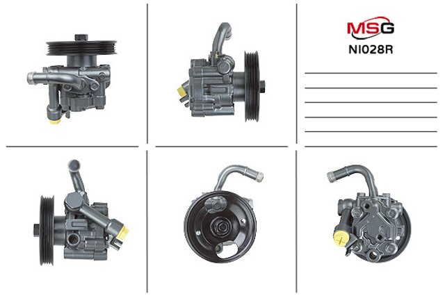 Насос рульового механізму 49110CB00C NISSAN