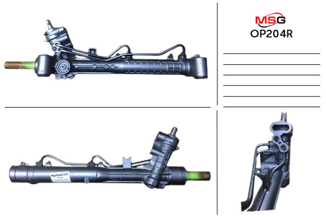 Рейковий рульовий механізм 5900242 OPEL