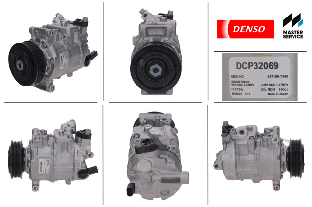 Компресор кондиціонера DCP32069 DENSO