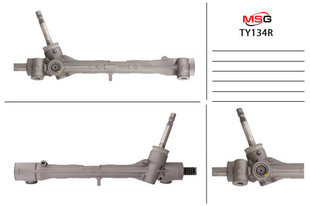 Управління рульове в зборі TY134R MSG Rebuilding