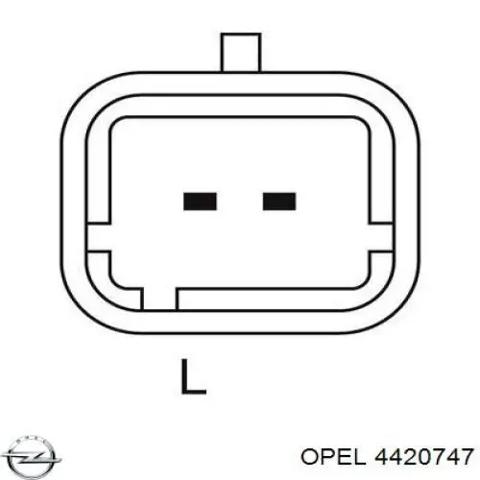 Датчик абсолютного тиску 4420747 OPEL