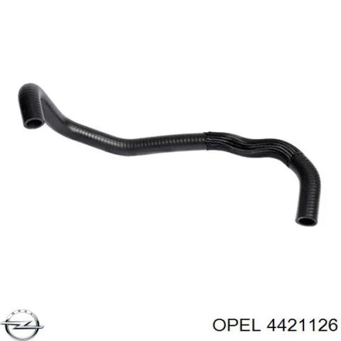 Патрубок системи охолодження 4421126 OPEL