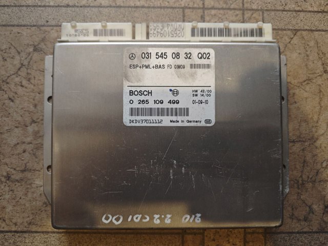 Блок керування ESP 0315450832 MERCEDES
