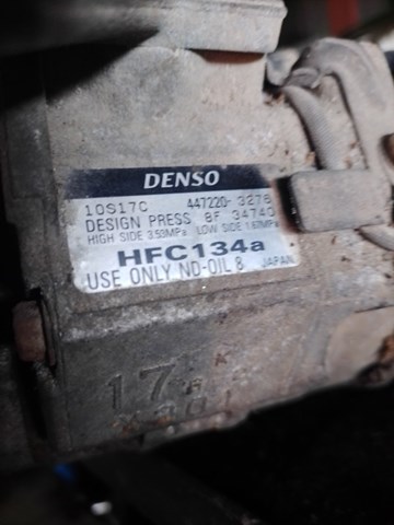 Компресор системи кондиціювання 4472203276 TOYOTA