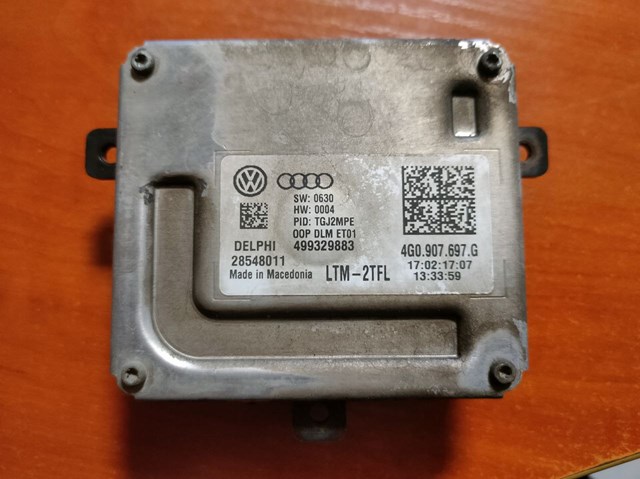 Блок упавленія автосвітла 4G0907697G VAG