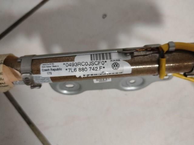 Подушка безпеки, збоку, права, AIRBAG 7L6880742F VAG