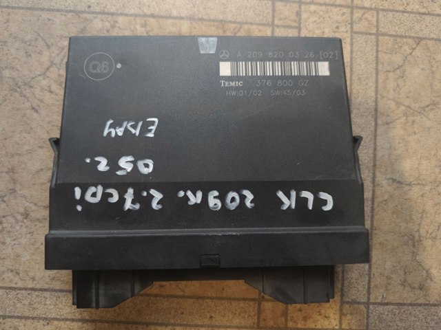 Блок управління сигналами SAM A2098200326 MERCEDES