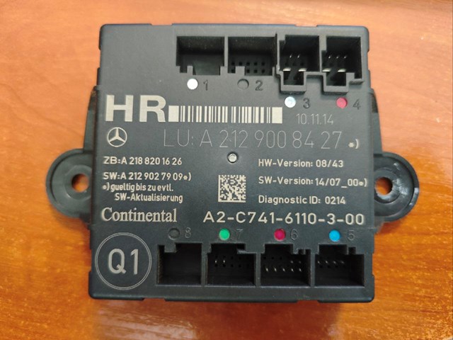 Блок комфорту задніх дверей A2129008427 MERCEDES