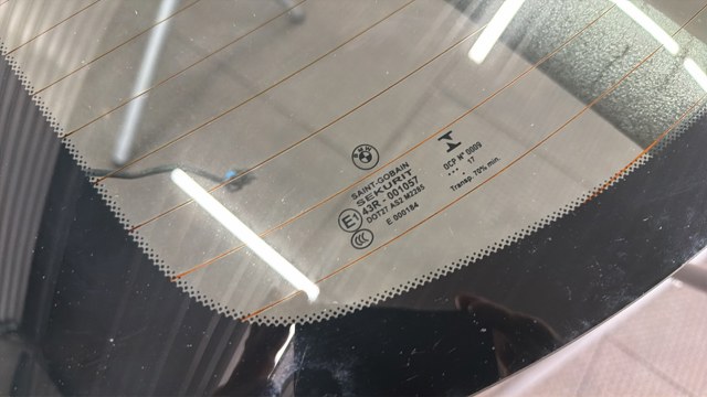 Скло заднє, 3/5-х двері (ляди) 51007306472 BMW