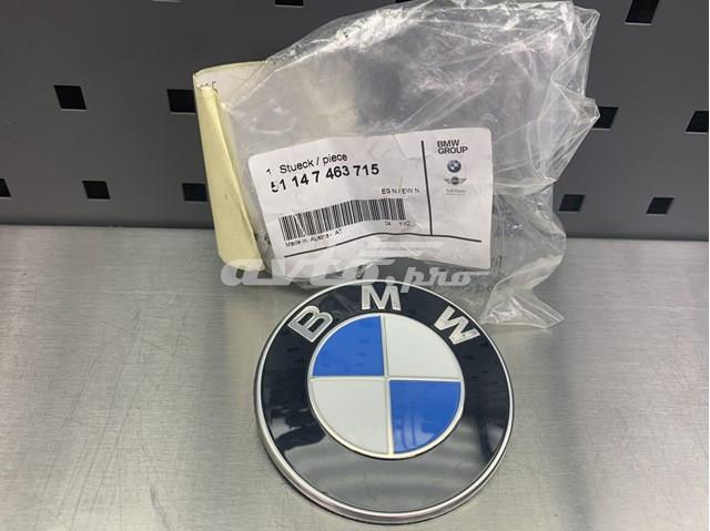 Емблема кришки багажника, фірменнийзначок 51147463715 BMW