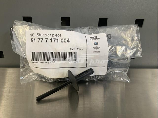 Пістон (кліп) кріплення підкрилки переднього крила 51777171004 BMW