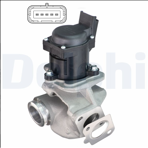 Прилади управління системи рециркуляції EG1050712B1 DELPHI