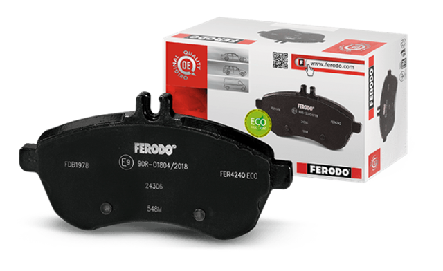 Комплект задніх колодок FDB4842 FERODO