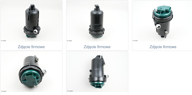 Корпус паливного фільтра FTY25020 FTY