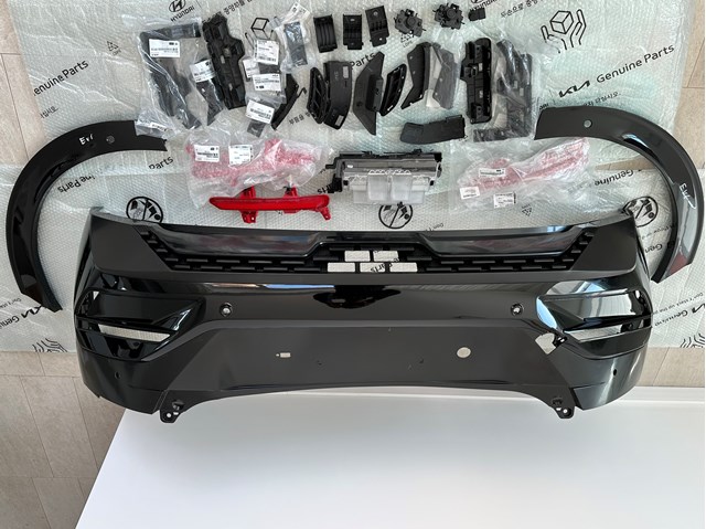 Бампер задній, нижня частина 86610CV210 HYUNDAI