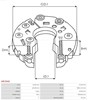 Міст діодний генератора ARC0040 AS-PL