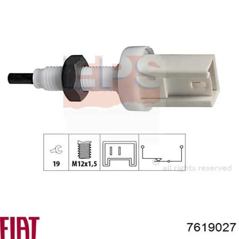 Датчик педалі гальма 7619027 FIAT