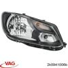 Права блок фара 2K5941006B VAG