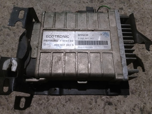 Блок управления двигателем для volkswagen golf-2 audi 80 90 (b3) (1,6) (1983-1991) (0285007061) 893 907 383 B