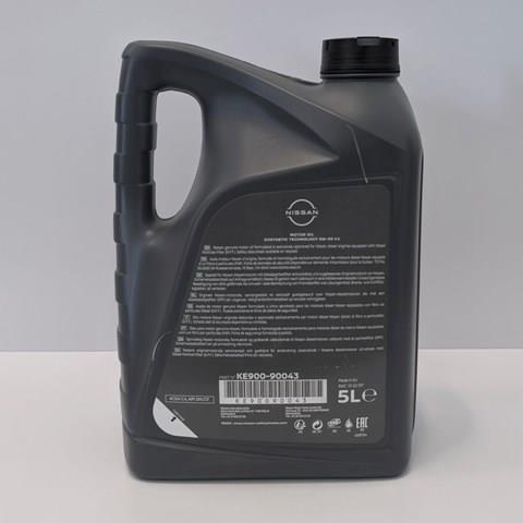 Моторное масло nissan dpf(дизель) с4 5w-30 5л. KE90090043