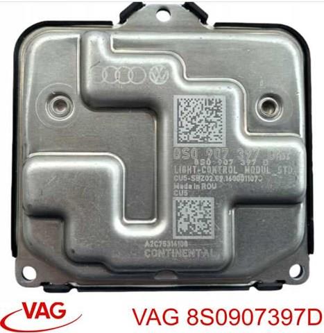 Блок упавленія автосвітла 8S0907397D VAG